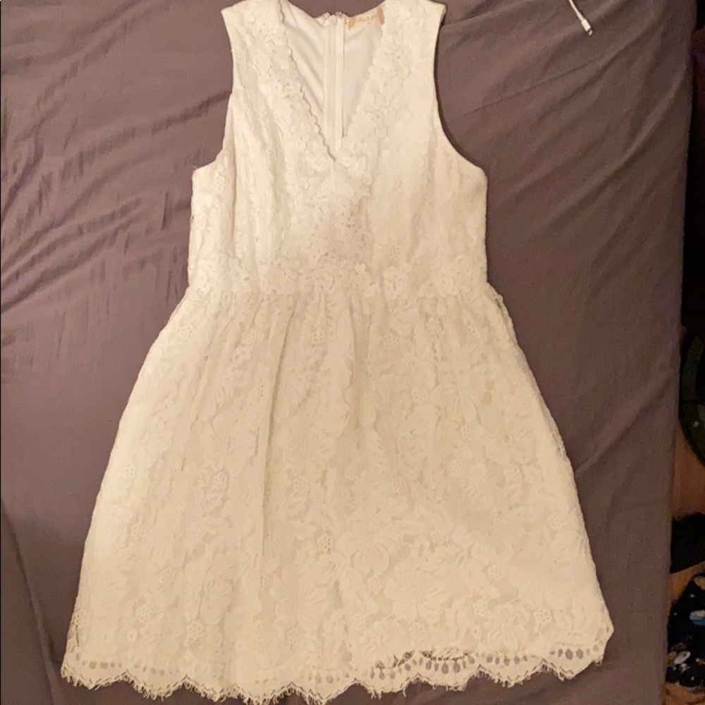 White dress